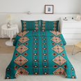 thumbnail image 1 of Erosebridal Boho Aztec Comforter Sets Full Size, Mandala Bohomian Comforters & Duvets, Geoemtry Room Decor, Reversible 3pcs, 1 of 7
