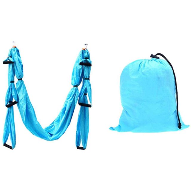 pitrice Balançoire de Yoga en Nylon T210, Hamac Anti-Gravité, Écharpe, Inversion pour Pilates et Gymnastique