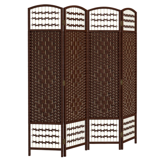 HOMCOM Cloison Pliante de 5,6 Pi, Paravent Autoportant pour Chambre