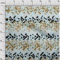 thumbnail image 3 of oneOone Rayon Sky Blue Fabric Geometric Sewing Craft Projects Fabric Prints By Yard 56 Inch Wide-3J, 3 of 5