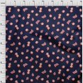 thumbnail image 3 of oneOone Georgette Viscose Fabric Pomegranate Fruit Printed Craft Fabric BTY 42 Inch Wide, 3 of 4