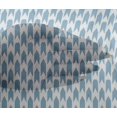 thumbnail image 4 of oneOone Viscose Chiffon Fabric Square & Arrow Sign Kasuri Print Sewing Fabric BTY 42 Inch Wide, 4 of 4
