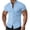 Sky Blue, variant on lcziwo Deals of The Day 2024 Linen Shirts for Men Summer,Men's Muscle Fit Linen Dress Shirts Banded Collar Short Sleeve Casual Button Down Shirts