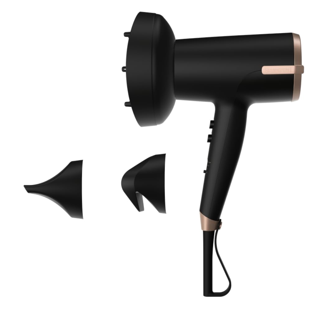 Sèche-cheveux ionique Remington One avec diffuseur, concentrateur et apprivoiseur de frisottis pour un séchage rapide et moins de frisottis