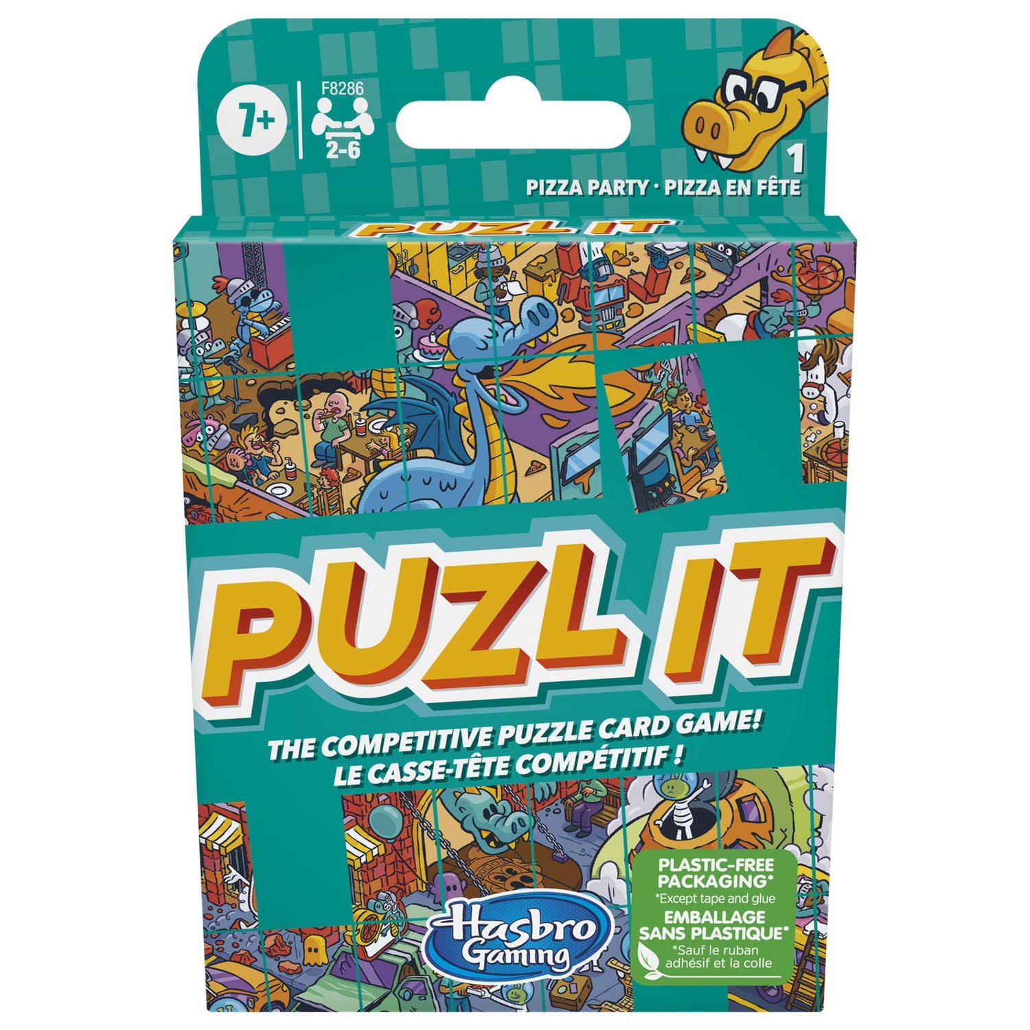 Jeu Puzl It : Aventure aquatique, le casse-tête compétitif, jeu familial pour 2 à 6 joueurs, jeu de cartes pour enfants