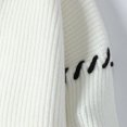 thumbnail image 4 of Pisexur Mens Sweater Casual Fashion Solid Color Ribbed Knit Sweaters Long Sleeve Crewneck Sweater Fall Winter Warm Oversized Pullover Sweaters Plus Size Sweaters M-4XL, 4 of 7