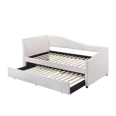 ACME Jedda Daybed & Trundle (Twin Size) in White PU