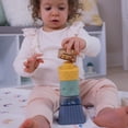 thumbnail image 5 of Tour Empilable Sensorielle – Jouet pour Bébé Multi-Texturé pour le Développement Visuel, Auditif et Tactile, 5 of 5