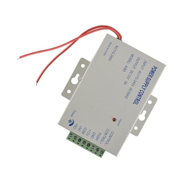 Miulika Premium DC12V/3A 110~240V Power Supply For Door cess Control Lock All World