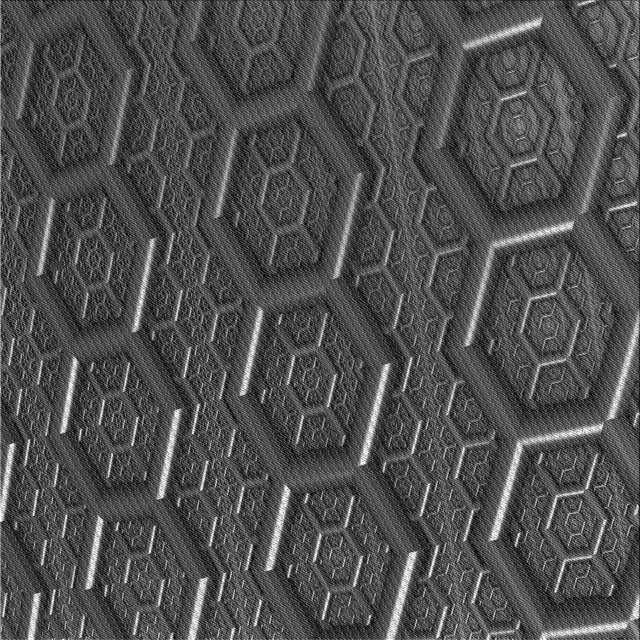 Ahgly Tapis d'Intérieur Lavable en Machine Carré Noir Charbon, 8 Pieds Carré
