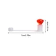 thumbnail image 3 of Fridja Clearance Under 5$ Dirt Prevention Straw Cap Suitable for 10mm Straw PVC Three-dimensional Soft Rubber Straw Dirt Prevention Cap Straw Cap Holiday Gifts, 3 of 3