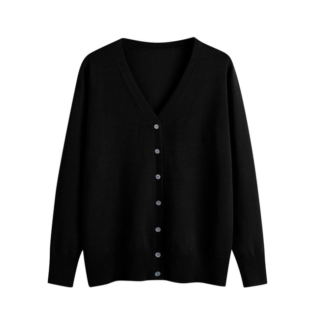 Erwazi Cardigans pour Femmes Automne Tendance à Boutons, Ouvert à l'Avant, Cardigans Légers