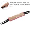 thumbnail image 4 of Dog Bite Tug Toy, Dog Tug Toy, Cotton And Linen Beige 11.8x2.8inch For Large Dogs For Medium Dogs, 4 of 8