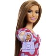 thumbnail image 2 of Barbie Fashionistas Poupée 171, Ronde, vitiligo, brunette, 2 of 6