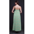 thumbnail image 4 of Bimba Robe Longue pour Femmes en Rayonne à Imprimé d'Oiseaux Chic Bohème d'Été Maxi de Plage - Moyen, 4 of 5