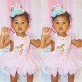 thumbnail image 4 of Cute Newborn Infant Baby Girls Sleeveless Tops Romper Tutu Skirt Outfits Set Clothes, 4 of 4