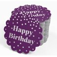 thumbnail image 4 of Inkdotpot Silver Foil Paper Hang Tags Happy Birthday Favor Tags 100 Pieces, 4 of 6