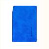 TIMIFIS Journaling Notebooks, Mini Pocket Notebook with Pen A7 Faux Leather Hardcover Writing Journal for Work, Home, (5.12*3.54In, Blue)