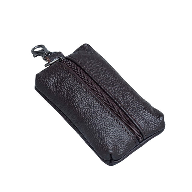 KITTEHIGM Unisex Leather Key Case Wallet Pouch Bag Keychain With Key Zipper Sales Sales #85
