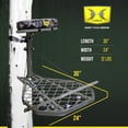 thumbnail image 3 of Hawk Helium Support d'Arbre Suspendu Pro, Siège en Mousse Mémoire Équipement de Chasse, 34,75 x 24,5 Pouces, 3 of 9