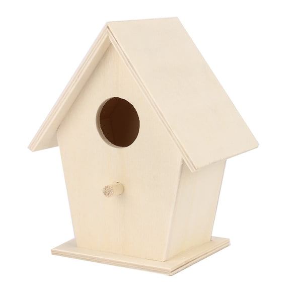 Bird Wooden Bird Feeder for Outdoors Durable Home Garden Platform Compatible with Various Aviaries