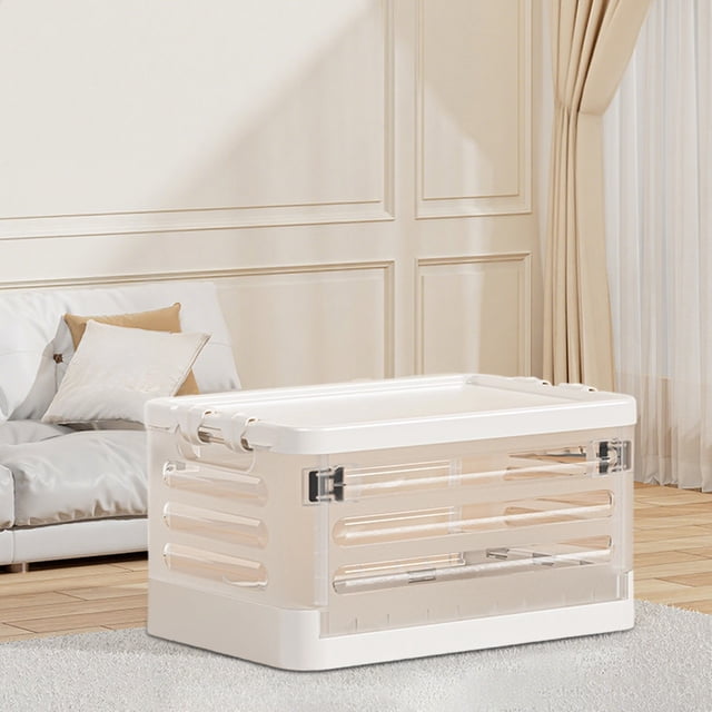 EGNMCR Home Decor, Room Decor, Wall Decor Living Room Storage Box With Wheels Foldable Trolley Book Box Toy Classroom Storage Box Clothes Home Storage Box P lastic storage b ox