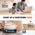 thumbnail image 3 of ThermoPro TM03W Digital Kitchen Timer for Cooking, Classroom Timers for Kids and Teachers with 2-Level Alarm Volume, Countdown Timer Stopwatch, 3 of 7