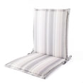 thumbnail image 4 of Coussin de chaise à haut dossier - bande grise (Paquet de 2), 4 of 4