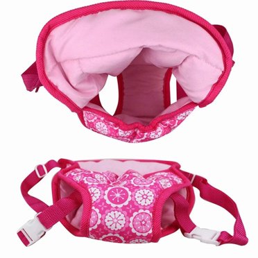 BKBP Baby Dolls Carrier Backpack Doll Accessories Front and Back Carrier with Straps for 15 Inch to 18 Inch Dolls, Doll Carrier, Gifts for Girls