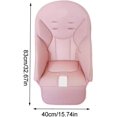 thumbnail image 4 of HSHDLDF Housse de Chaise de Salle à Manger pour Bébé / Coussins de Chaise de Salle à Manger en Cuir PU / Housse de Coussin de Chaise Haute, Housse de Siège Confortable Multifonction pour Peg Perego, Cosmic Jané, Baoneo, Siesta Zero3, 4 of 7