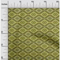 thumbnail image 1 of oneOone Tissu Jersey Viscose Aztec Flame Stitch Imprimé Couture BTY 60 Pouces de Large, 1 of 4