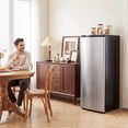 thumbnail image 2 of HOMCOM 7.0 Cu.Ft Upright Freezer, Compact Stand Up Freezer for Home, Silver, 2 of 10