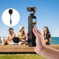 thumbnail image 1 of WREESH Mini Microphone Enregistrement pour Poche 2 Poignées Polyvalentes Cardan Accessoire de Caméra, 1 of 9