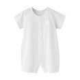 thumbnail image 1 of 2025 Boy Short Romper Romper Jumpsuit Outfits Boys First Birthday Outfits, 1 of 2