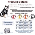 thumbnail image 2 of no Pull Dog Harness with Leash Set, Adjustable Dog Vest with Reflective, for Small Medium Large Dogs, 2 of 8