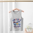 thumbnail image 2 of MIASHUI Débardeurs Garçons Camisoles Garçons T-Shirts Enfants Coton Sans Manches Débardeurs, Gris, 3-4 Ans, 2 of 3