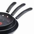 thumbnail image 4 of T-fal Ceramic Non-Stick Skillet Set, 3-piece, 4 of 5