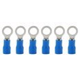 thumbnail image 1 of Wire Connector, 100Pcs Pre Insulated Ring Crimp Terminals Excellent Conductivity Oxidation Prevention  For Home Appliances RV1.25-5 Blue, 1 of 8