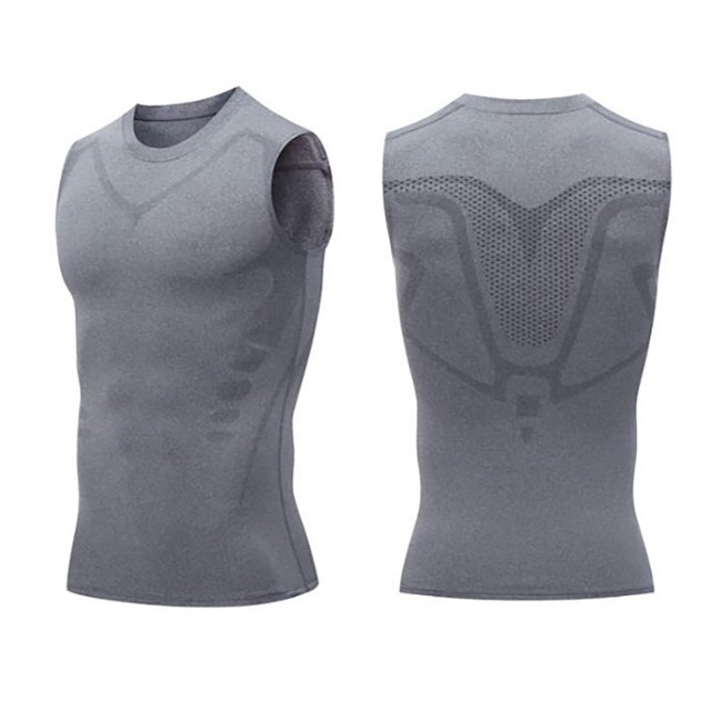 KIHOUT Deals Ionic Shaping Vest, Guys Men's Chest Gynecomastia Compression Top To Build A Perfect Body
