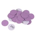 thumbnail image 1 of Unique Bargains 25 Pack 1-Inch Purple Sanding Discs 240 Grits Hook & Loop Professional Aluminum Oxide Sandpaper Mini Size, 1 of 5