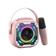 Speakers Bluetooth Wireless Portable Bluetooth and Wireless Speakers Wireless Bluetooth Microphone Speaker Integrated K Song Outdoor Portable Desktop Small Subwoofer Sound Portable Bluetooth Speakers