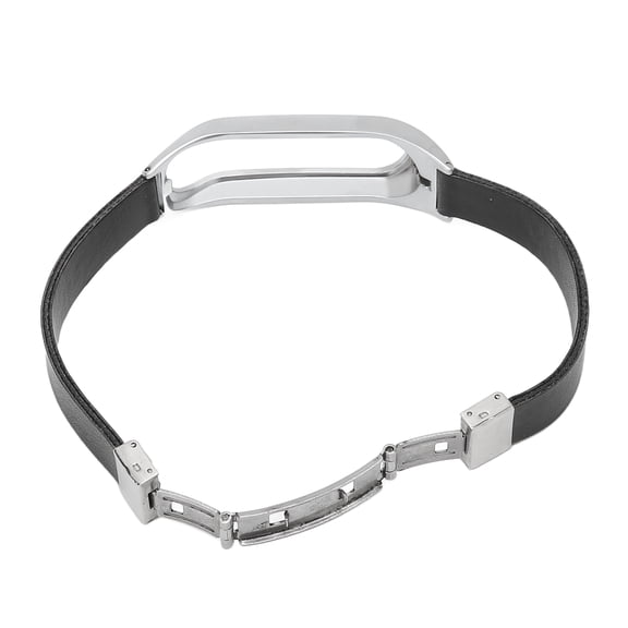 Smartwatch Band, Wrist Watch Strap Fashionable Labor Saving Tool Free With Screwdriver For  Touch Watch Black Belt Silver Shell
