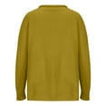 thumbnail image 4 of AherBiu Plus Size Sweaters for Women Ribbed Knited Long Sleeve Turtleneck Tops Loose Fitted Winter Pullover Sweaters, 4 of 6