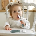 thumbnail image 4 of RKSTN stainless steel children fork spoon 304 Stainless Steel Children's Fork Spoon-piece Set With Handle Baby Eating Spoon Training Chopstick Set, 4 of 4