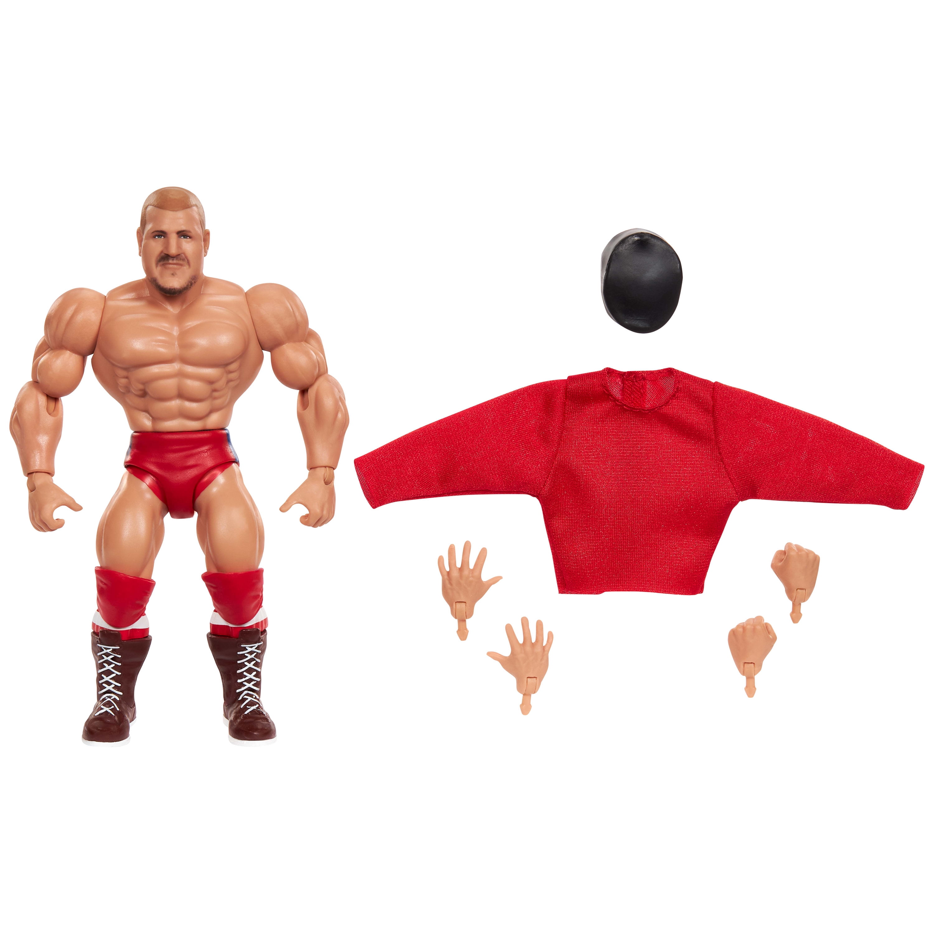WWE Superstars Nikolai Volkoff Action Figure & Accessories Set, 6-inch Retro Collectible