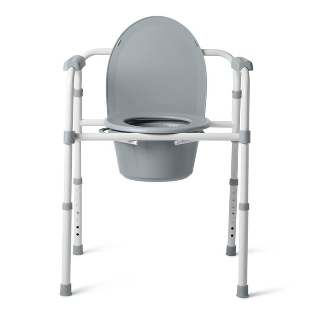 Medline Standard Steel Commode
