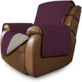 thumbnail image 1 of CHOK 2024 Housse Réversible Résistante à l'Eau pour Fauteuil Inclinable avec Sangles Élastiques Gris/gris Pâle, 1 of 7