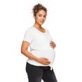 thumbnail image 4 of Paisley Sky Maternity Short Sleeve Tunic Tee, 4 of 6