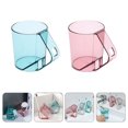 thumbnail image 2 of 2Pcs Household Washing Cups with Toothbrush Hole Creative Design Toothbrush Cups, 2 of 7
