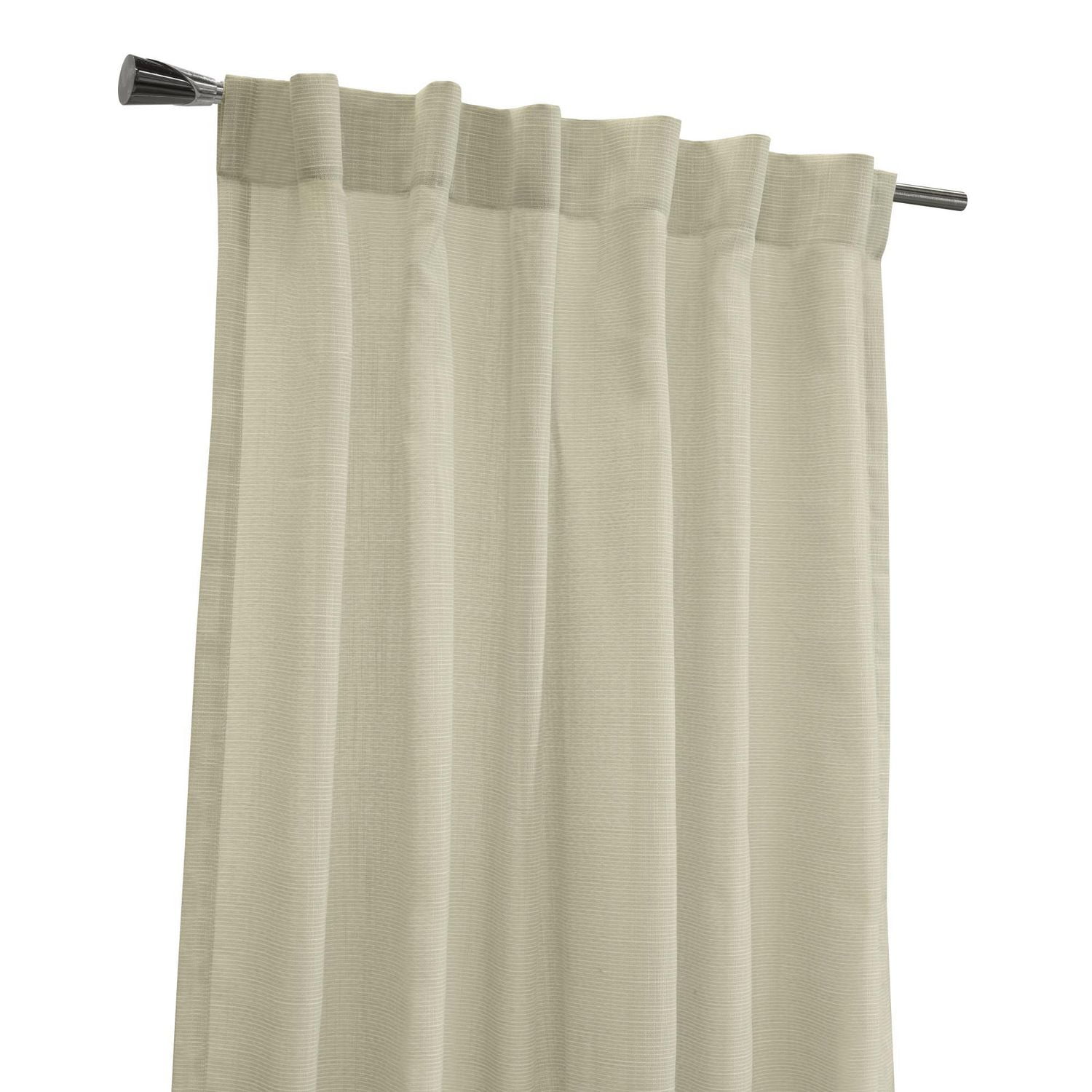 Loft Living Bursa filtrant la lumière Double Tetiere panneau de rideau 52 x 84 in Lin